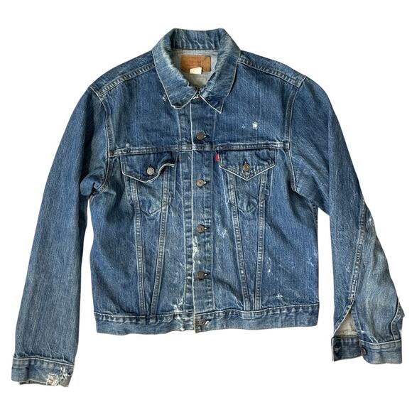 Vintage Levi’s USA Made Trucker Jacket Size M (Lot 71205) - Picture 1 of 7